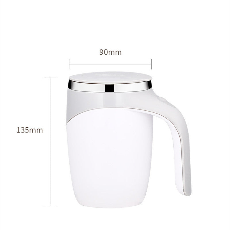 Modelo recargable Taza de agitación automática Taza de café Taza de agitación eléctrica de alto valor Batido perezoso Taza de agua magnética giratoria