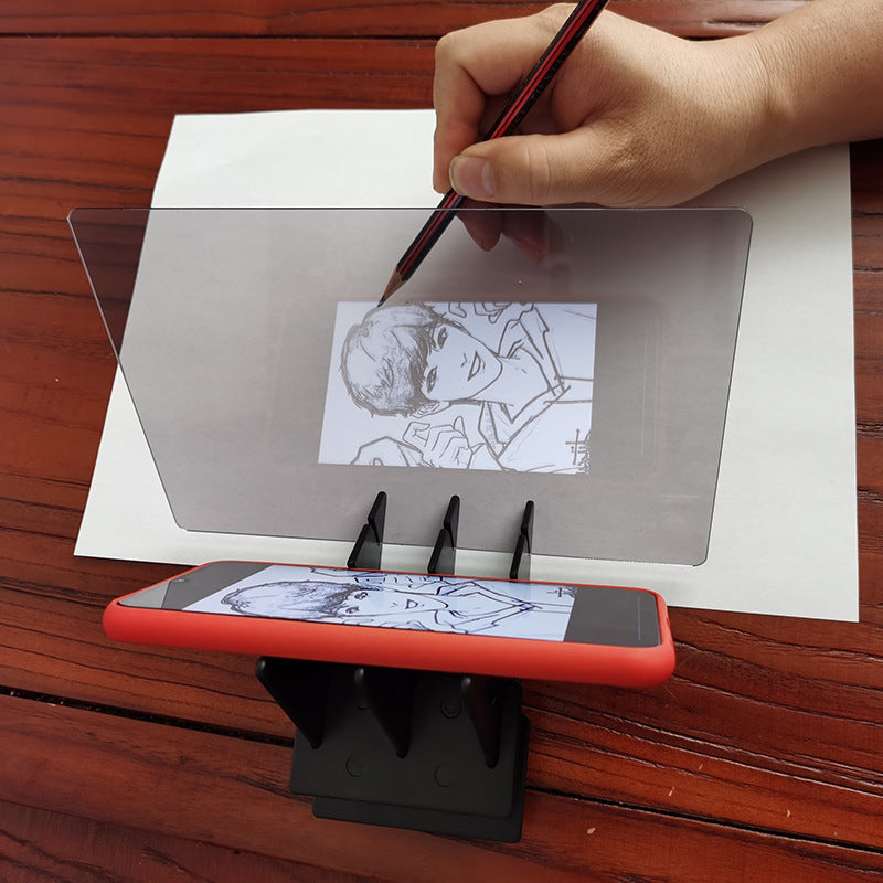 Tablero de Dibujo con Copia Óptica – Soporte de Proyección para Teléfono Móvil y Tablet