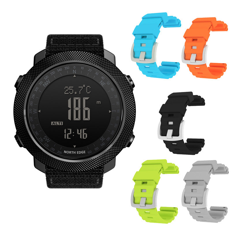 Reloj metálico de alta resistencia para outdoor + impermeable + deportivo AriasCreative.