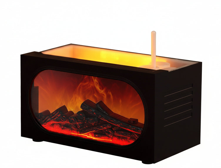 Humidificador Difusor de Aromas con Llama LED