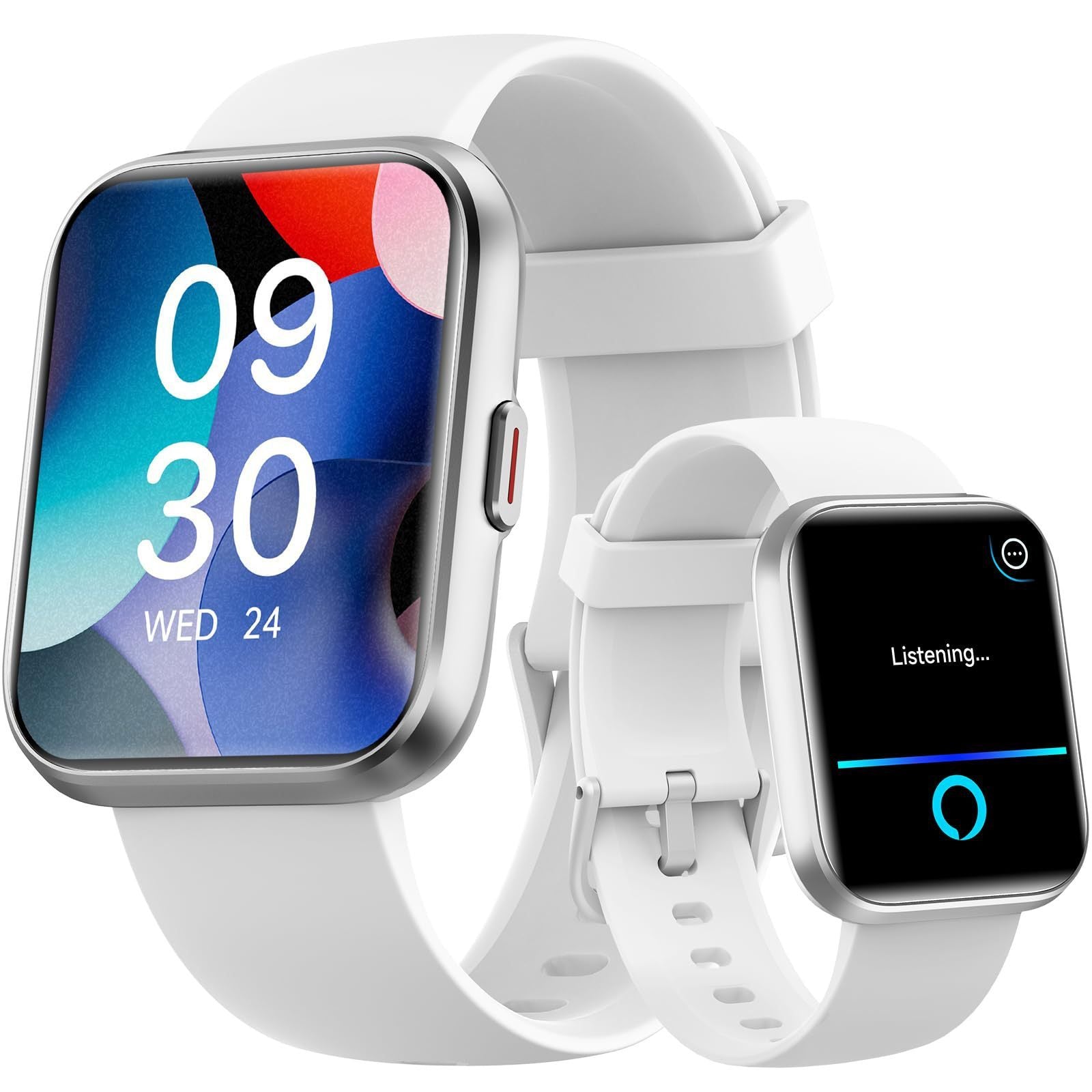 Smart Sports Watch con Llamadas Bluetooth – Monitor de Salud, Ritmo Cardíaco y Presión Arterials, martwatch con funciones avanzadas + diseño elegante AriasCreative.