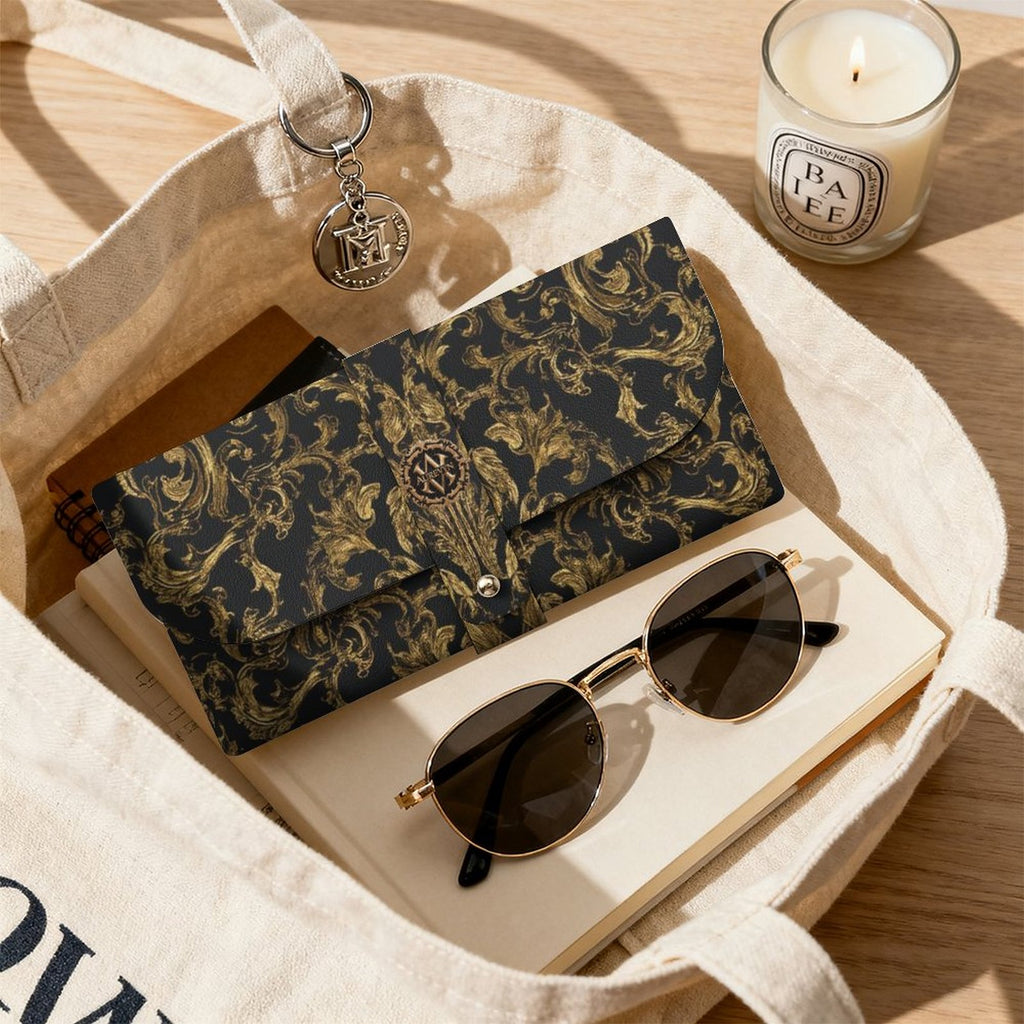 Descripción del producto (Estuche de gafas de cuero PU) AUREVYN