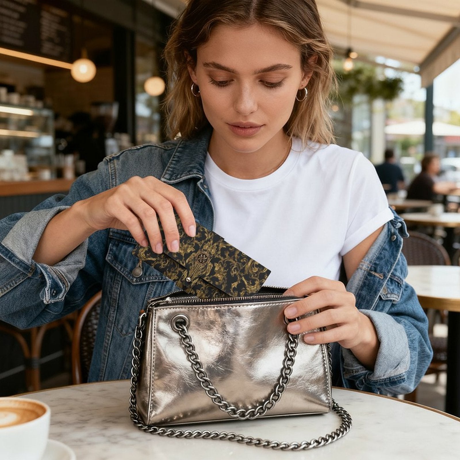 Descripción del producto (Estuche de gafas de cuero PU) AUREVYN