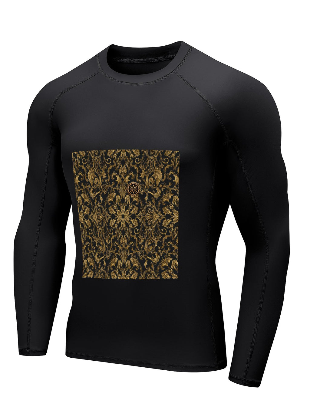 DTF 200gsm Men's Long-Sleeve Surfing Top(Front Printing)